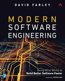 cover image for 'Modern Software Engineering'